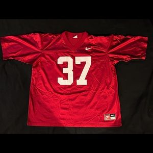 90s Nike Alabama Crimson #37 Shaun Alexander Jersey size 2xl